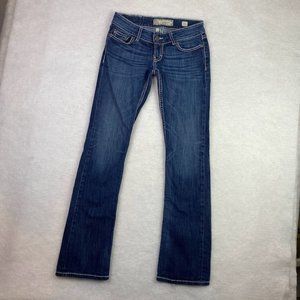 The Buckle BKE Sabrina Boot Cut Jeans Low Rise Designer Jeans Size 26 LONG